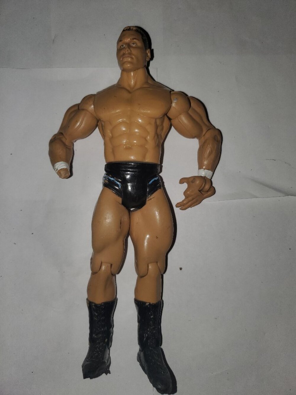USED VINTAGE RANDY ORTON 7" INCH 2003 WWF WRESTLING ACTION FIGURE